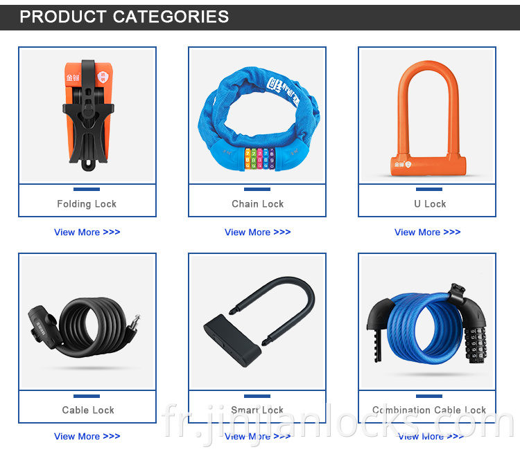 3 Méthode de déverrouillage Bluetooth Lock IP67 Cisque de cisaillement Berrouille de pliage d'empreintes digitales Lock pliable de moto intelligente